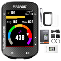 iGPSPORT BSC300 BSC 300 Computer ANT+ Wireless Bike Speedometer Bluetooth GPS route navigation notification Odometer