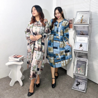 [B&b] - Tunik Midi Alisha Katun Twill Premium Fashion Wanita Muslim - Atasan Wanita