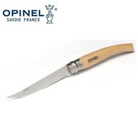 [ OPINEL ]  不鏽鋼細長折刀10 櫸木柄 / 法國刀 / 公司貨 000517