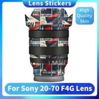 For Sony FE 20-70 F4 G Decal Skin Vinyl Wrap Film Camera Lens Body Protective Sticker Protector Coat 20-70mm F/4 F4G SEL2070G