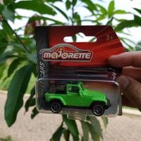 MAJORETTE STREET CARS JEEP WRANGLER RUBICON HIJAU GREEN