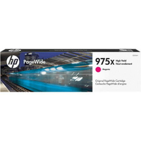 【領券優惠折300】 HP 975X PageWide 高印量洋紅原廠墨水匣 (L0S03AA)