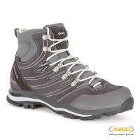【AKU】中筒 專業登山健行鞋 煤灰 ALTERRA GTX(AK402-188/登山鞋/健行鞋)