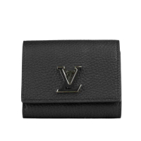【Louis Vuitton 路易威登】Capucines 牛皮二折拉鍊零錢袋短夾_展示品(M12149)
