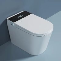 Modern sanitary wares electric bidet heated toilet bowl bathroom elongated automatic Intelligent smart wc toilet