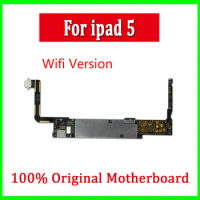 100% Unlock For iPad 5 WiFi Version Logic Board Motherboard With IOS System Original For iPad 5 Mainboard For Ipad Air 1