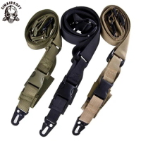 Tactical 3 Point Rifle Sling Strap for Shotgun Airsoft Gun Belt Paintball Braces Outdoor Military Shooting Hunting Accessories