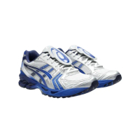 【asics 亞瑟士】The Museum Visitor x Asics Gel-Kayano 14 藍銀漸層 1203A528-020(男鞋 慢跑鞋 聯名款)