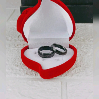 CINCIN COUPLE garabsi 5thn hitam polos 008