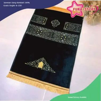 [PROMO NEW FUNA] Sajadah Tebal ,Sajadah Empuk Dewasa, Sajadah Busa Anti Slip Berkualitas garis