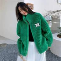 Women's Coat 2023 New Hooded Lambswool Coat for Women with Fur Integrated Korean Style Grained Sheep Sheared Coat Fur Clothing