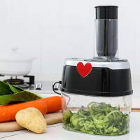 新款切菜器電動家用料理機螺旋式切菜機四合一廚房切絲器「限時特惠」