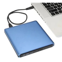 ABS External USB3.0 Blu-ray Drive DVD Burner 3D Bluray Player DVD Drive BD-ROM DVD-RW Burner Writer 