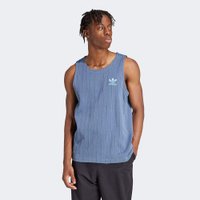 ADIDAS 背心 PS TANK 藍色 直條紋 運動 休閒背心 男 IR9307