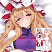 Dakimakura Yakumo Yukari Touhou Anime Double Sided Print Life Size Body Pillow Cover Pillowcase Gift