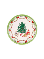 Set 2 จาน Plate Side Plate ลาย Dolls House สี Multi
