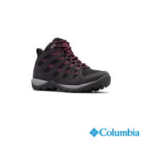 【Columbia 哥倫比亞官方旗艦】女款-REDMOND™Omni-Tech防水高筒登山鞋-黑色(UBL08330BK/HF)