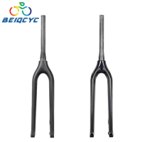 Carbon MTB Fork for 29ER Mountain Bikes 160mm rigid fork mountain bike front fork 29 inch