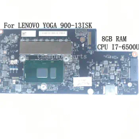 FAST SHIPPING BYG40 NM-A411 LAPTOP MOTHERBOARD FOR LENOVO YOGA 900-13IKB MAINBOARD PROCESSOR I7-6500U 16GB RAM TESTED OK