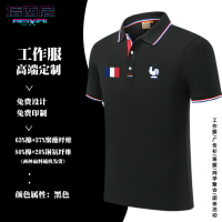 法國France國家隊世界杯奪冠定制翻領夏季商務男士短袖POLO衫工裝