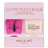 nails inc. Glow Naturale Nail Polish Duo (Worth £18)
