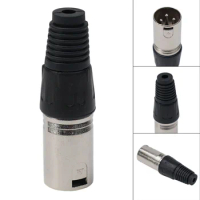 Durable Battery Charger Port Connector 3 Pin 3Prong Plug Adapter Port Electric Scooter Electric Wheelchair Jack Socket