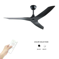 Ceiling Fan, 42 Inch Scandinavian Minimalist Fan, DC Silent Motor, Remote Control, Suitable for Dining living room, bedroom,