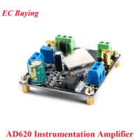 AD620 Microvolt MV Voltage Amplifier Signal Instrumentation Module Voltage Amplifier Board Differential Single-Ended Module