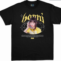 Nwjns Tshirt Hanni Kaos NewJeans Baju Kpop Streetwear Summer Cotton Tshirt Bunnies