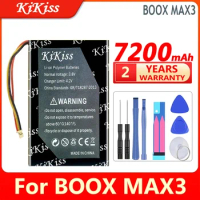 KiKiss Li-ion Battery 6900mAh/7200mAh For Onyx BOOX Note lite BOOX MAX 2 3 MAX2 MAX3 2588158 Ebook Bateria