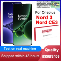 Original AMOLED For OnePlus Nord 3 LCD CPH2491 For OnePlus Nord CE3 Display Touch Screen Digitizer Assembly Maintenance Parts