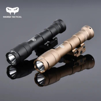 WADSN Tactical SF M600 M600C M600B Scout Gun Weapon Light 600 Lumen AR15 Rifle Airsoft Flashlight Hunting Torch Fit 20mm Rail