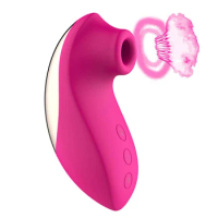 Clitoral Sucking Vibrator Clit Sucker with 10 Frequencies Waterproof Rechargeable Nipple Stimulator Oral Sex Simulator Sex Toy