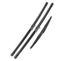 Car Wiper Front and Rear Wiper Blade Kit Windshield Wiper for Peugeot 2008