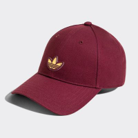 ADIDAS 愛迪達 阿迪達斯 ORIGINALS 三葉草 棒球帽 男 女 休閒帽-紅色系-ORI NEWY CAP-KB9708