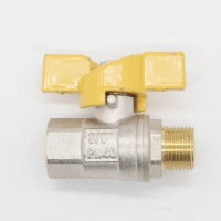 Ball valve filter valve drain valve female straight ball valve switch valve 3/8