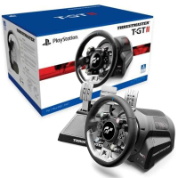 結帳再折⭐Thrustmaster 圖馬斯特TGT II Racing Wheel Leather Edition 力回饋方向盤 支援PS/PC