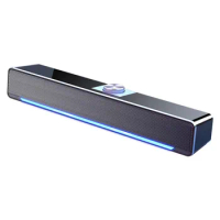 Wired and wireless speaker USB powered soundbar for TV laptop gaming home theater surround audio system