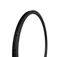 Carbon Bike Rims Clincher Tubeless Compatible Disc Brake RoadBike Wheel 25Mm Width 50Mm Depth 700C Chinese Pro OEM Factory Made