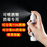 噴霧瓶小便攜可愛噴壺消毒專用酒精細分裝霧化隨身帶空瓶納米霧狀