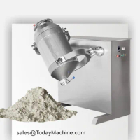 5 Kg 10L 400Kg Lab High Speed Fine Dry Powder Small Tumbler Metal Mixer Mix Machine For Washing Powder