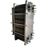 Oil Cooler Heat Pump Intercooler Mineral Oil Cooling Plate Water Fluorine Heat Exchanger Detachable