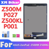 New 9.7" For Asus ZenPad 3S Z10 Z500M P027 Z500KL P001 ZT500KL Z500 LCD Display Touch Screen Digitizer Assembly 2048*1536 Piexs