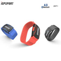 IGPSPORT HR 60 Cycling Bike Computer Heart Rate Monitor ANT+ BLE Connect Smart Phone IPX7 Rechargeable Sport Sensor Equipment