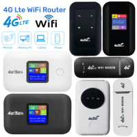 Pocket Wireless WiFi 150Mbps Portable Wireless Modem 3000mAh Mini Outdoor WIFI Hotspot with SIM Card Slot 4G Pocket WiFi Router