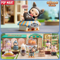 POP MART PUCKY Rabbit Cafe Series Blind Box Toys Guess Bag Mystery Box Mistery Caixa Action Figure Surpresa Cute Model Birthday
