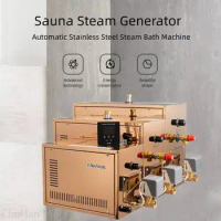 12/15/18KW Sauna Spa Steam Generator For Home Steam Shower Digital Controller Sauna Room SPA Steam Bath Machine