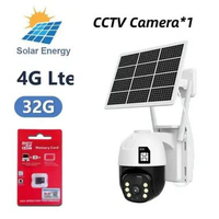 GARANSI Solar CCTV V380 pro WIFI / 4G kartu SIM Low power Battery CCTV IP67 Waterproof 8MP HD night