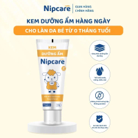 ￼Kem dưỡng ẩm cho bé Nipcare 50g - dùng cho viêm da cơ địa, chàm sữa, khô da, ngăn ngừa kích ứng, mẩ