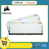 CORSAIR Dominator Platinum RGB DDR5 32GB (2x16GB) DDR5 5600 (PC5-44800) C36 1.25V - White
